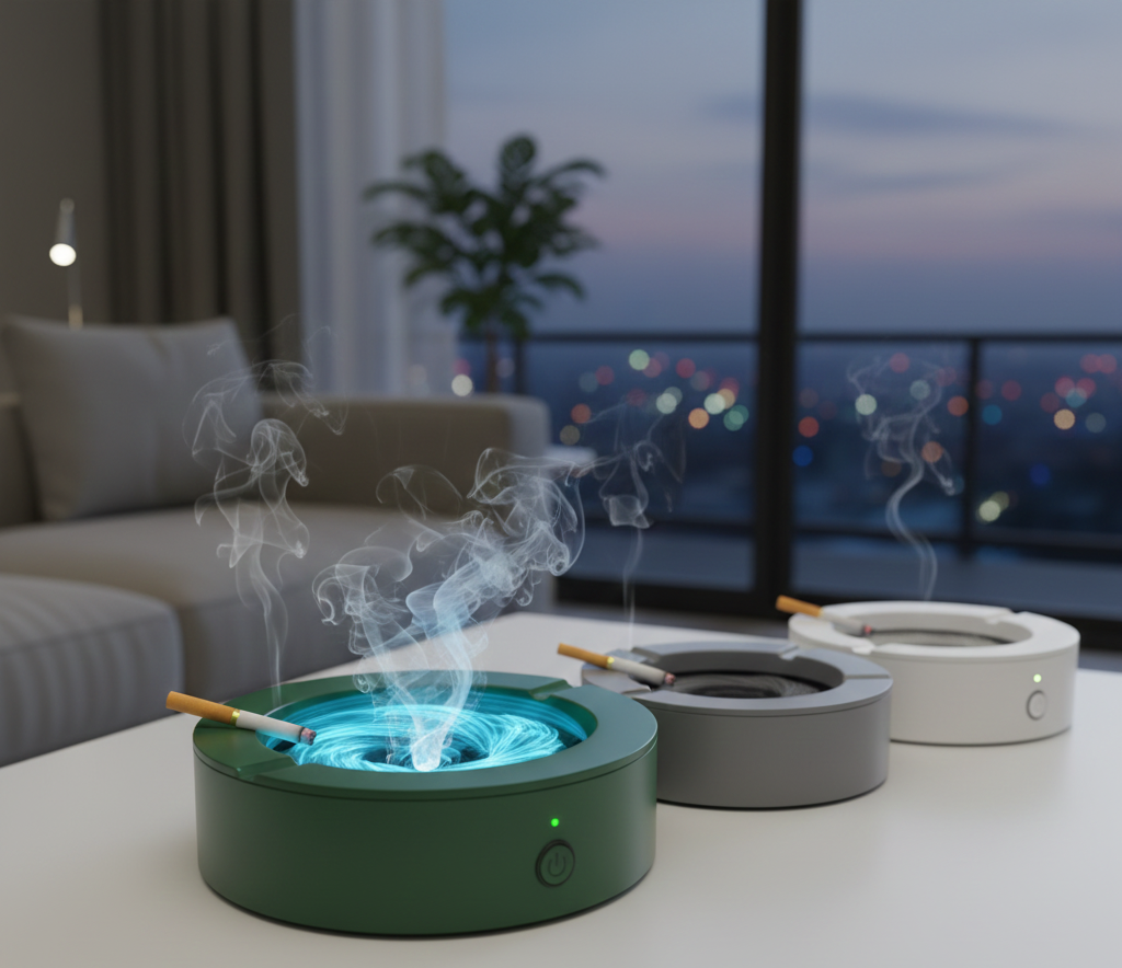 PureAir Anion Smoke Purifier Ashtray