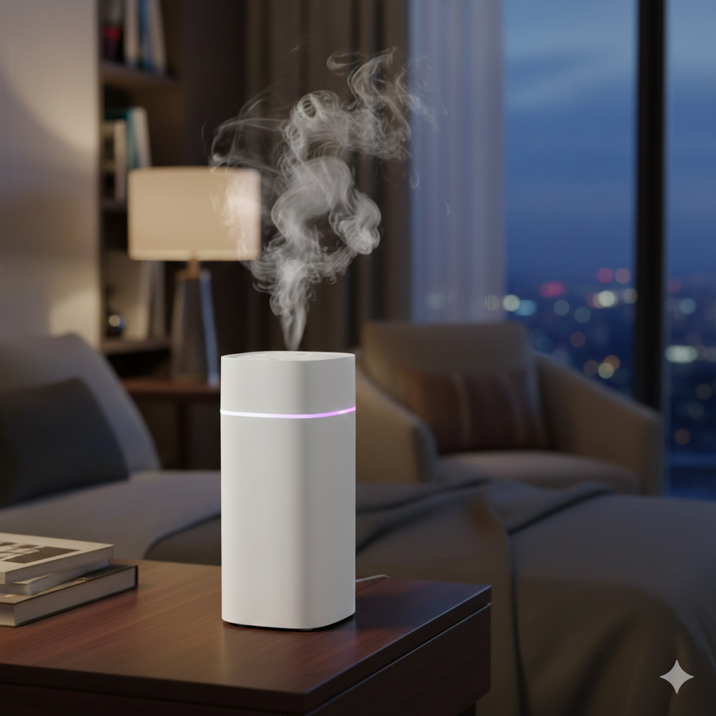 Dual-Nozzle USB Humidifier