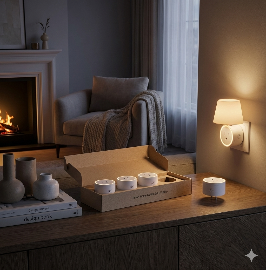 Smart Home Outlet Set (4 Units)